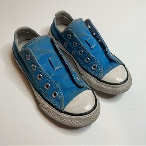 Converse double tongue blue size 11